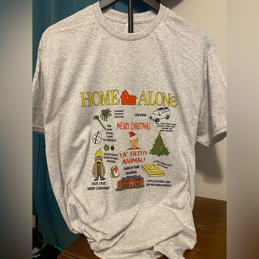 Home Alone collage tee